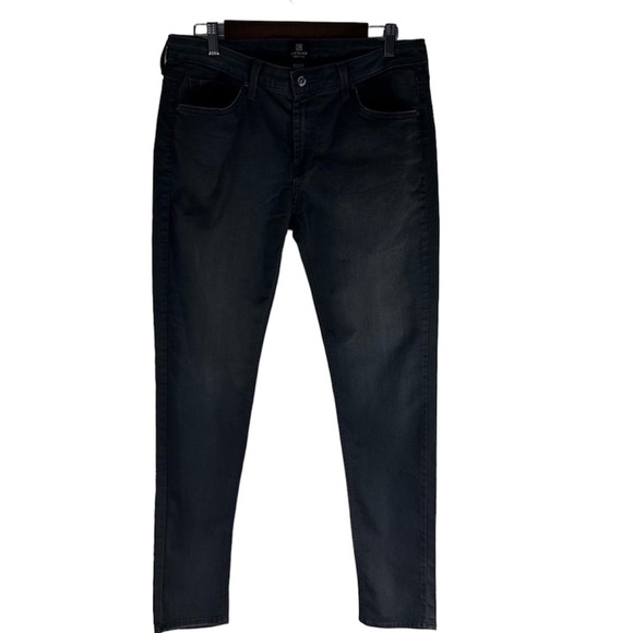 Just Black Other - Just Black Slim Straight Charcoal Gray Jeans Men Size 32